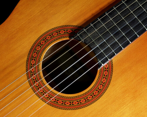 Close Up of Guitar